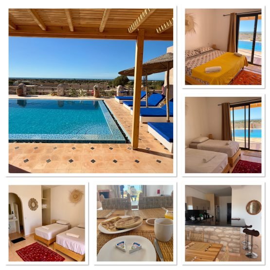 Sleep in a beautiful villa